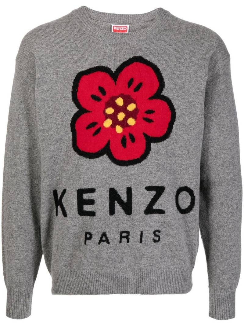 Kenzo Boke Flower crew-neck jumper - Grey von Kenzo