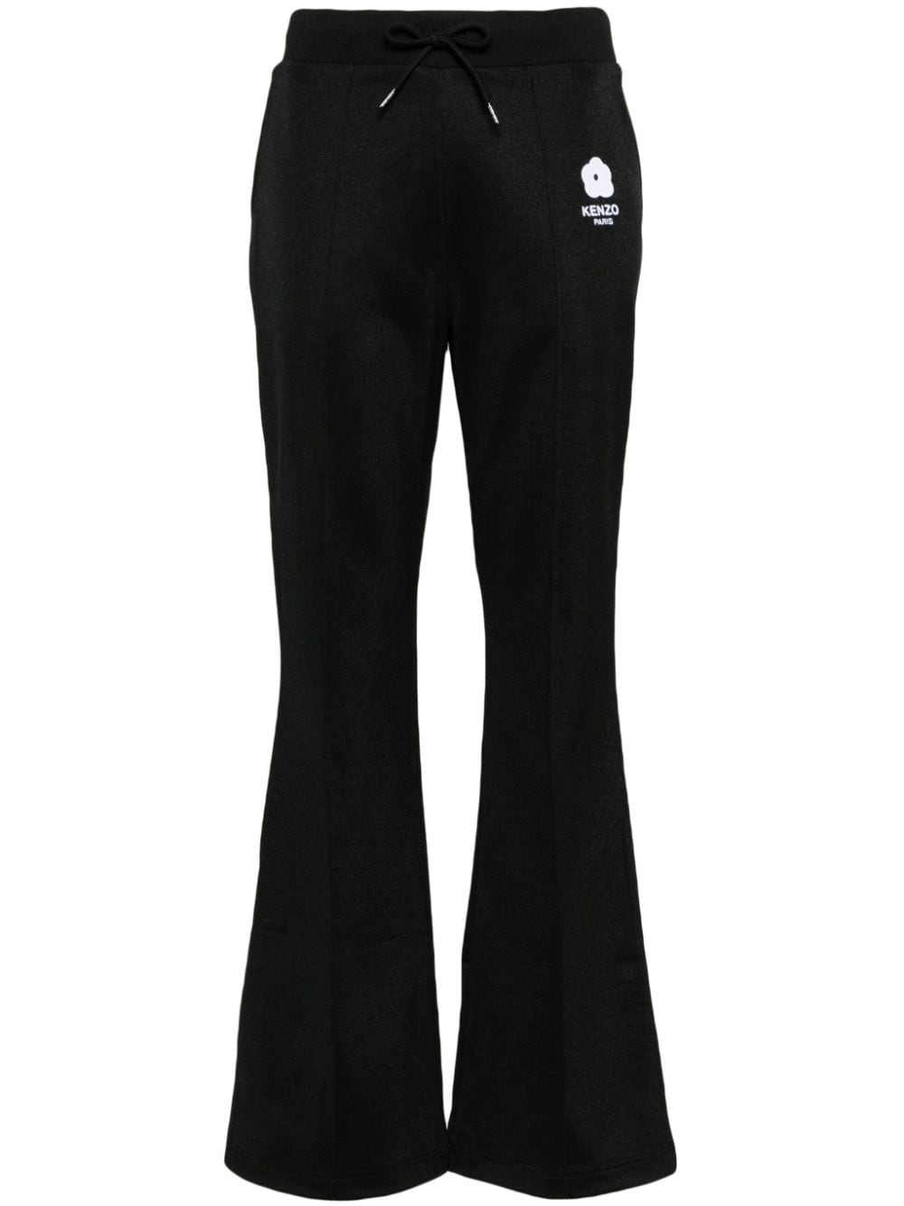 Kenzo Boke Flower flared track pants - Black von Kenzo