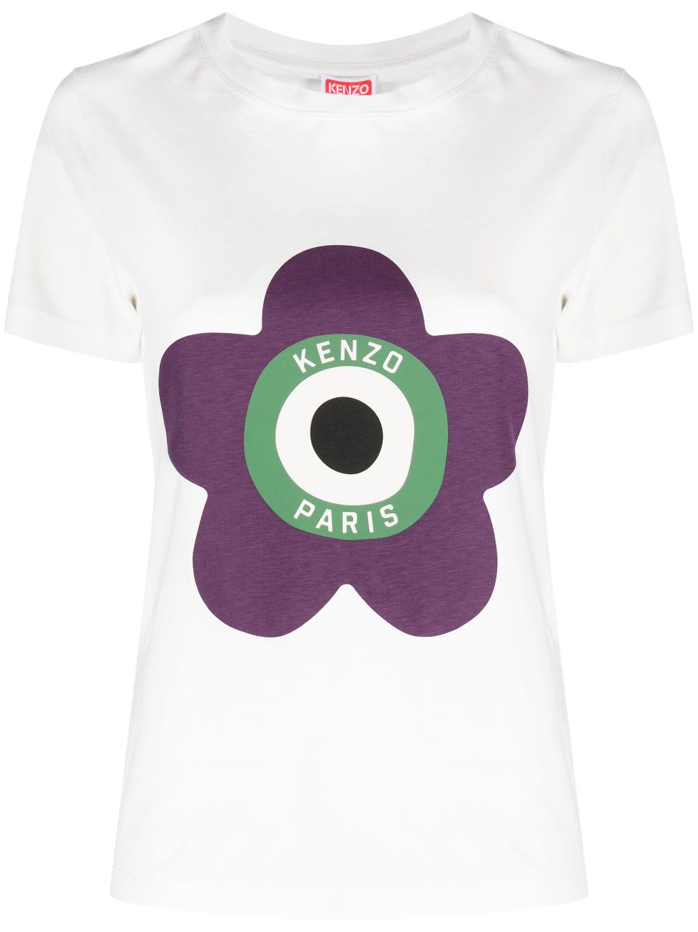 Kenzo Boke Flower logo-print T-shirt - White von Kenzo