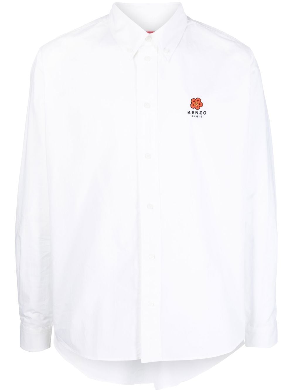 Kenzo Boke Flower long-sleeve shirt - White von Kenzo