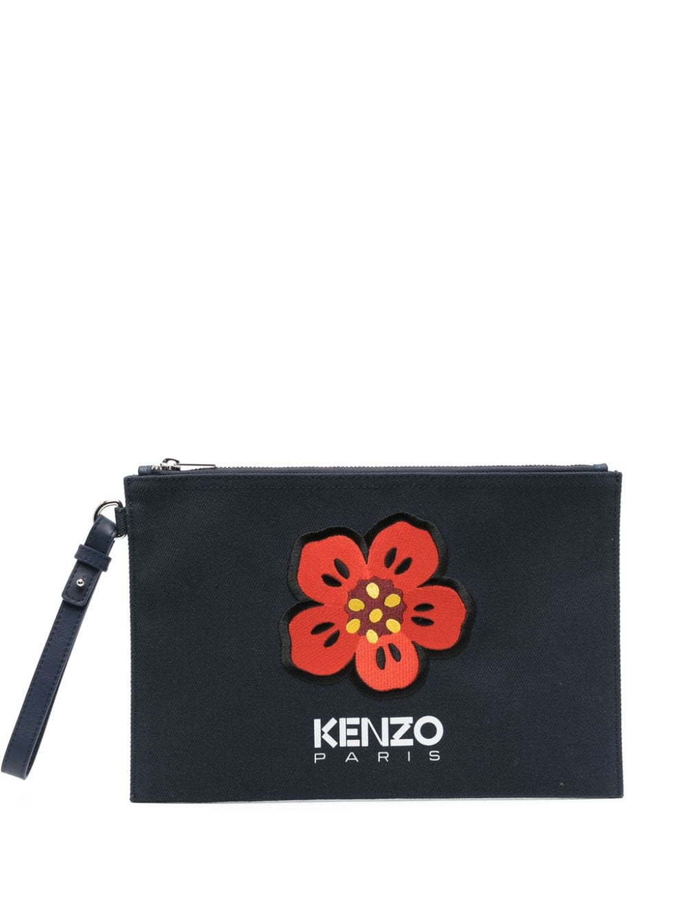 Kenzo Boke Flower motif clutch - Blue von Kenzo