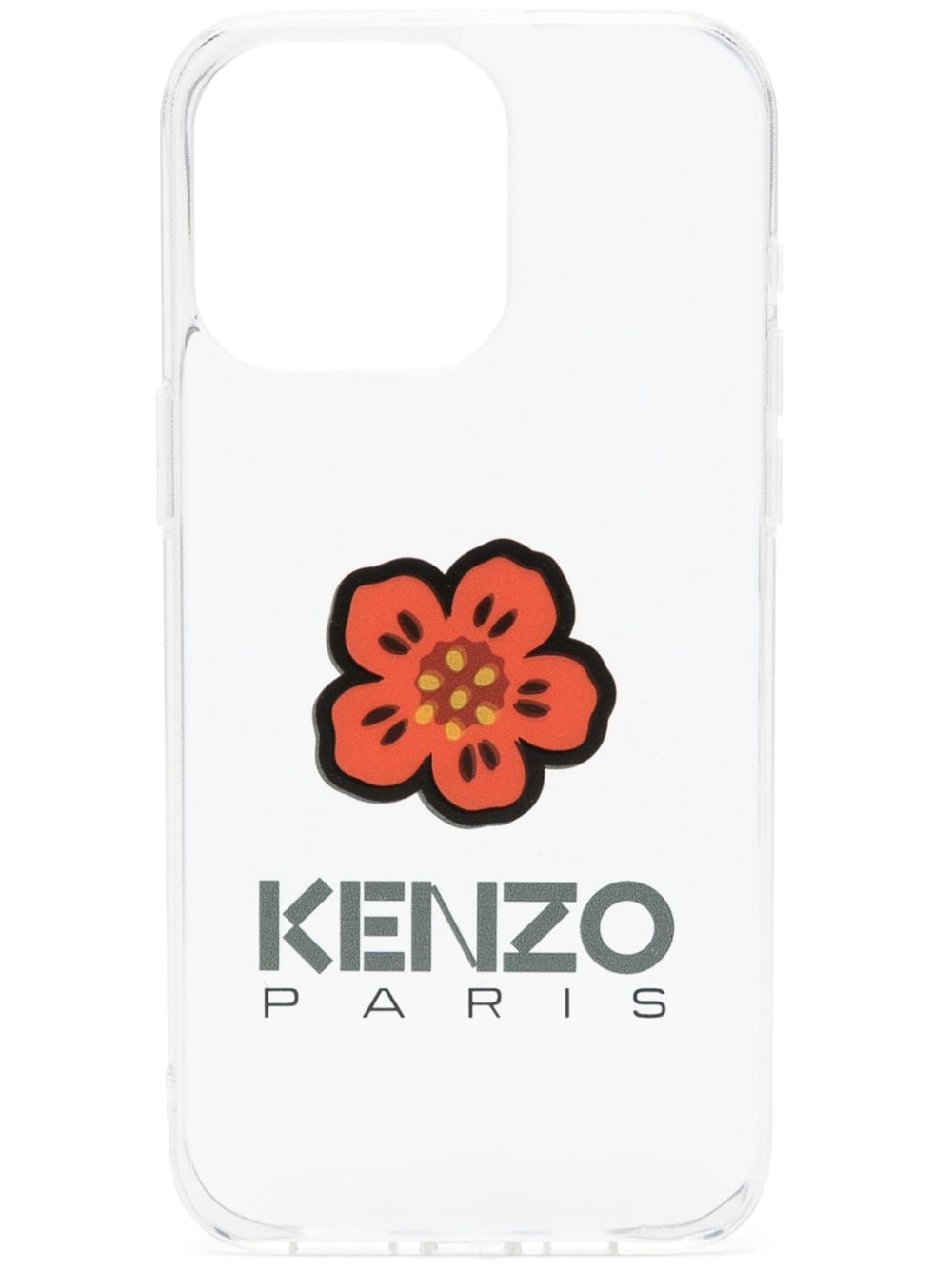 Kenzo Kenzo Crest-print phone case - White von Kenzo