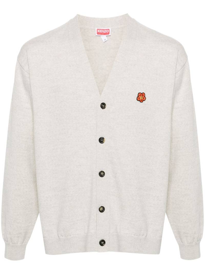 Kenzo Boke Flower wool cardigan - Grey von Kenzo