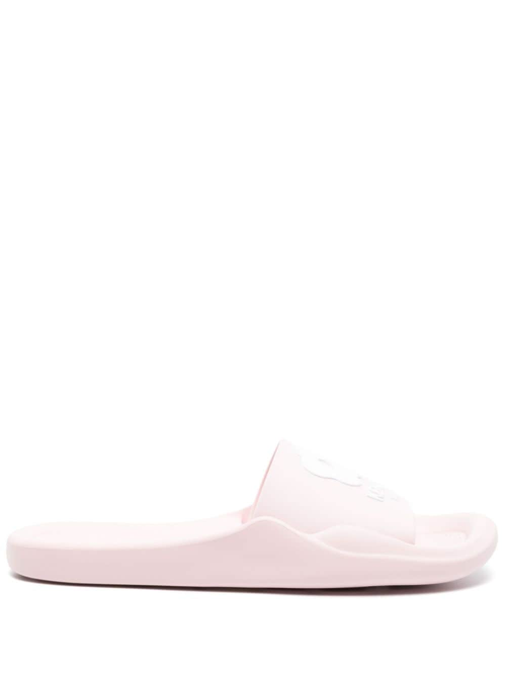 Kenzo Boke-flower branded slides - Pink von Kenzo