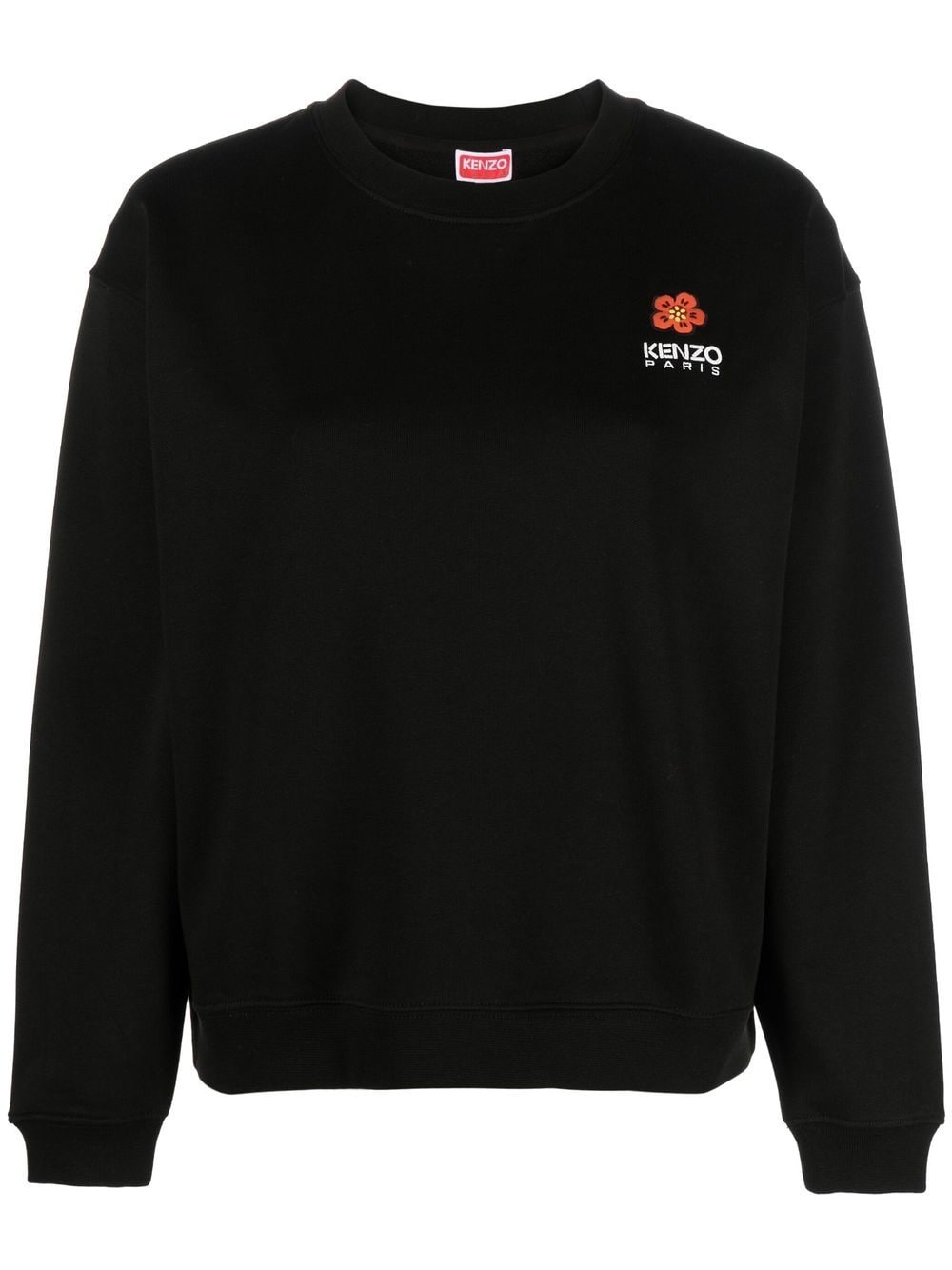 Kenzo Boke-flower cotton sweatshirt - Black von Kenzo