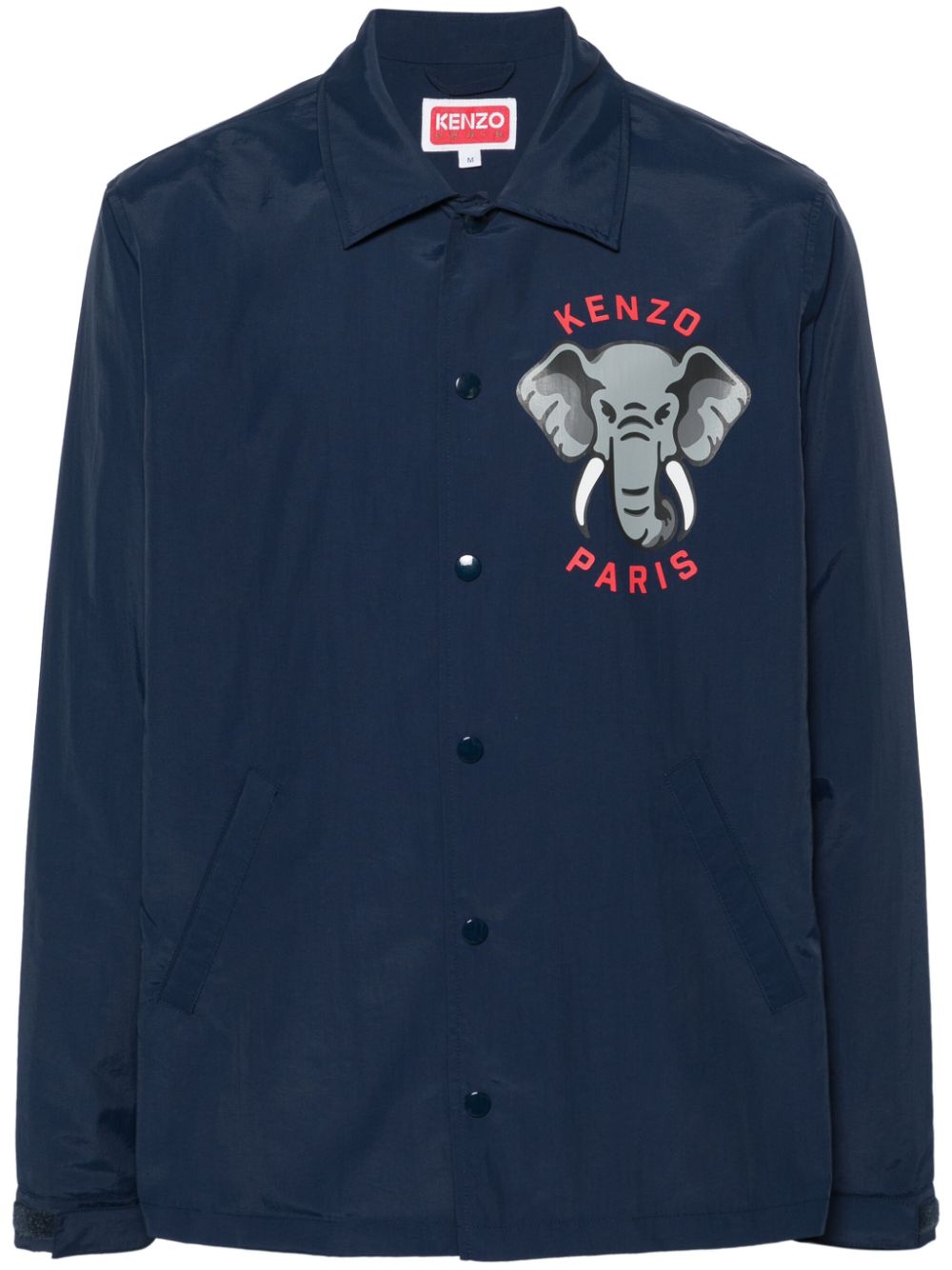 Kenzo Elephant shirt jacket - Blue von Kenzo
