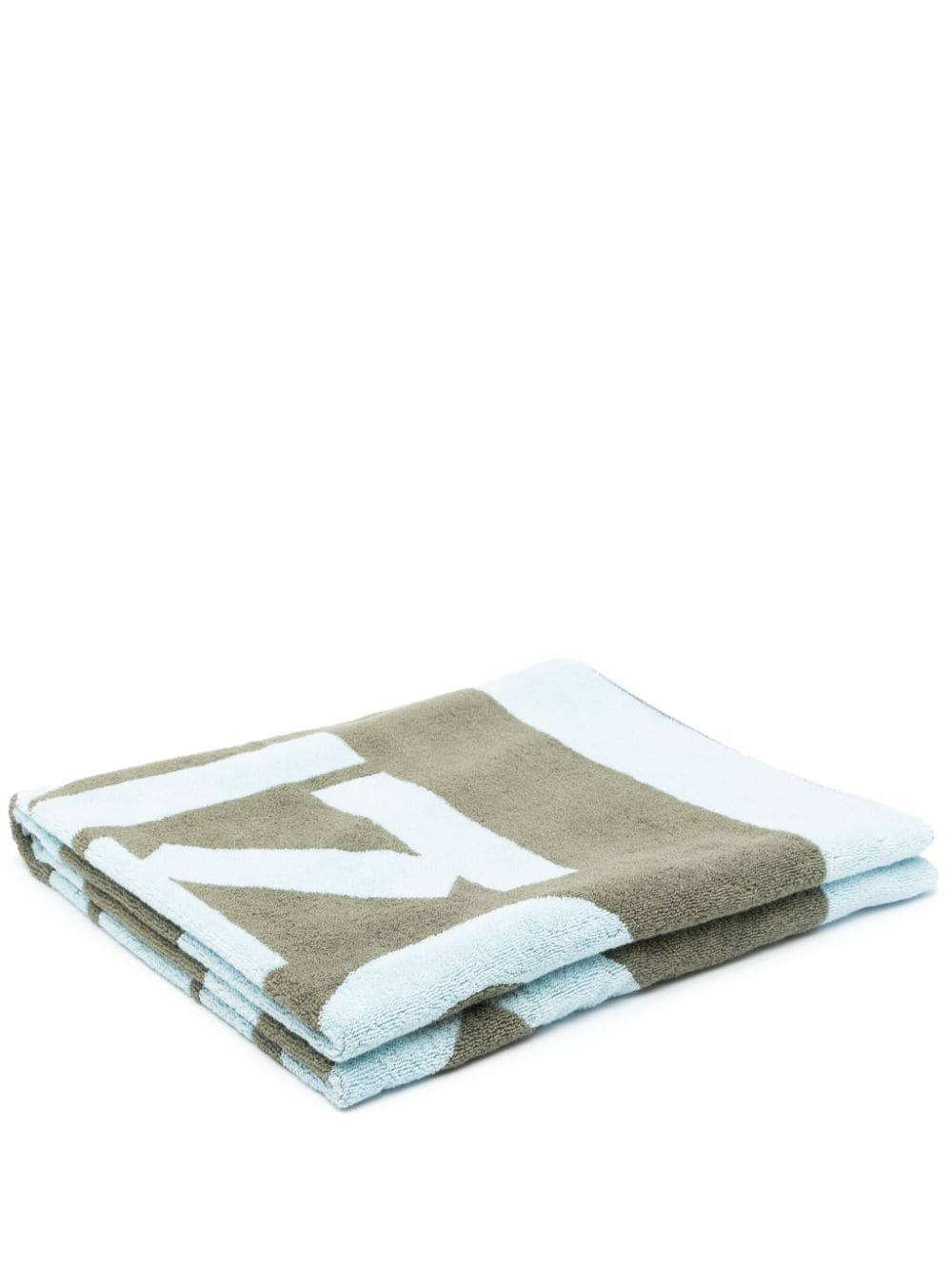 Kenzo Paris organic cotton beach towel - Green von Kenzo