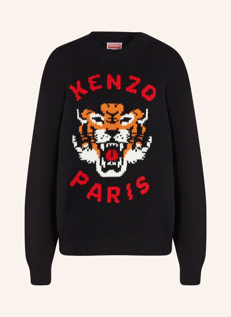 Kenzo Pullover Tiger schwarz von Kenzo