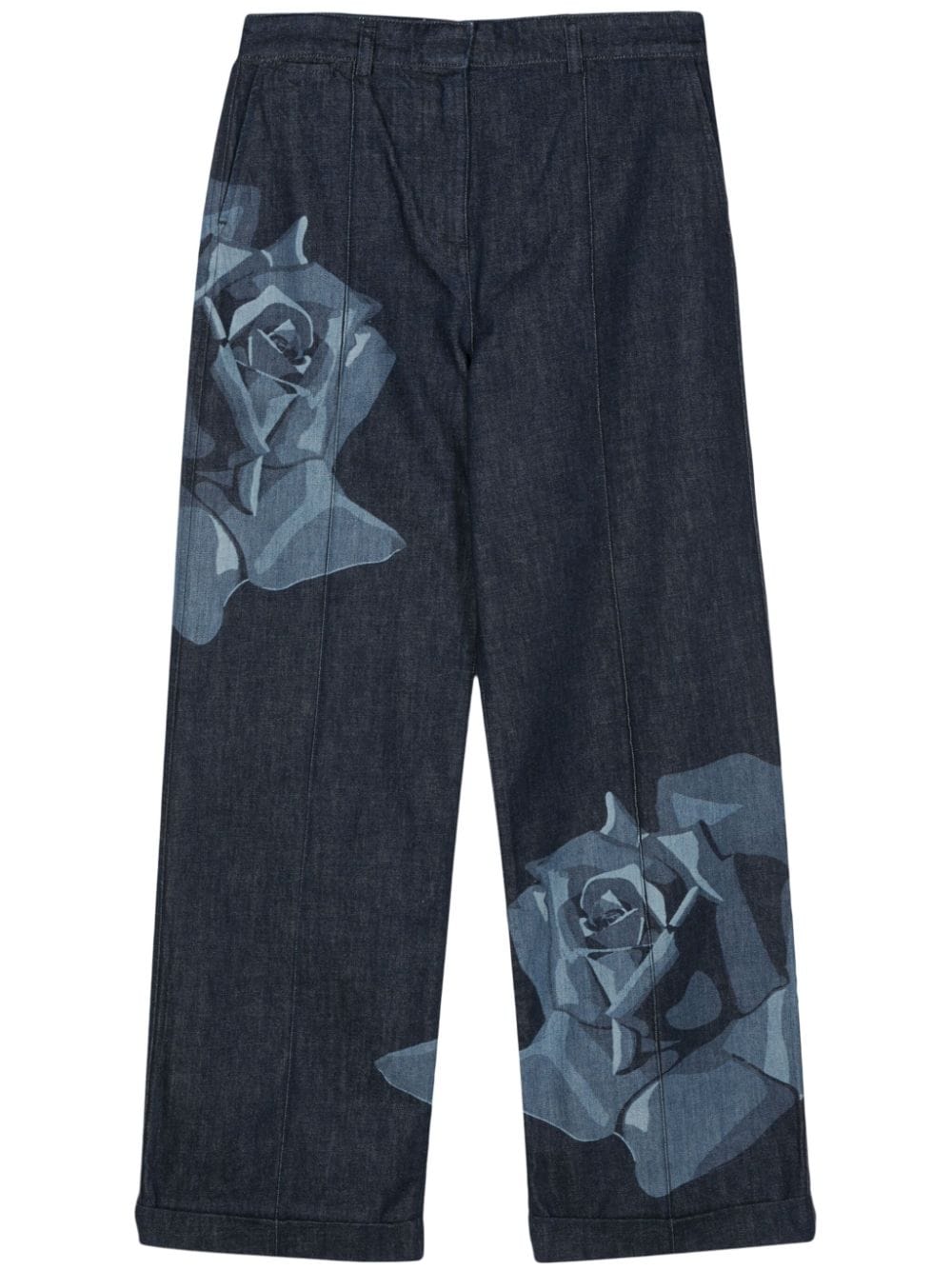 Kenzo Rose straight-leg jeans - Blue von Kenzo