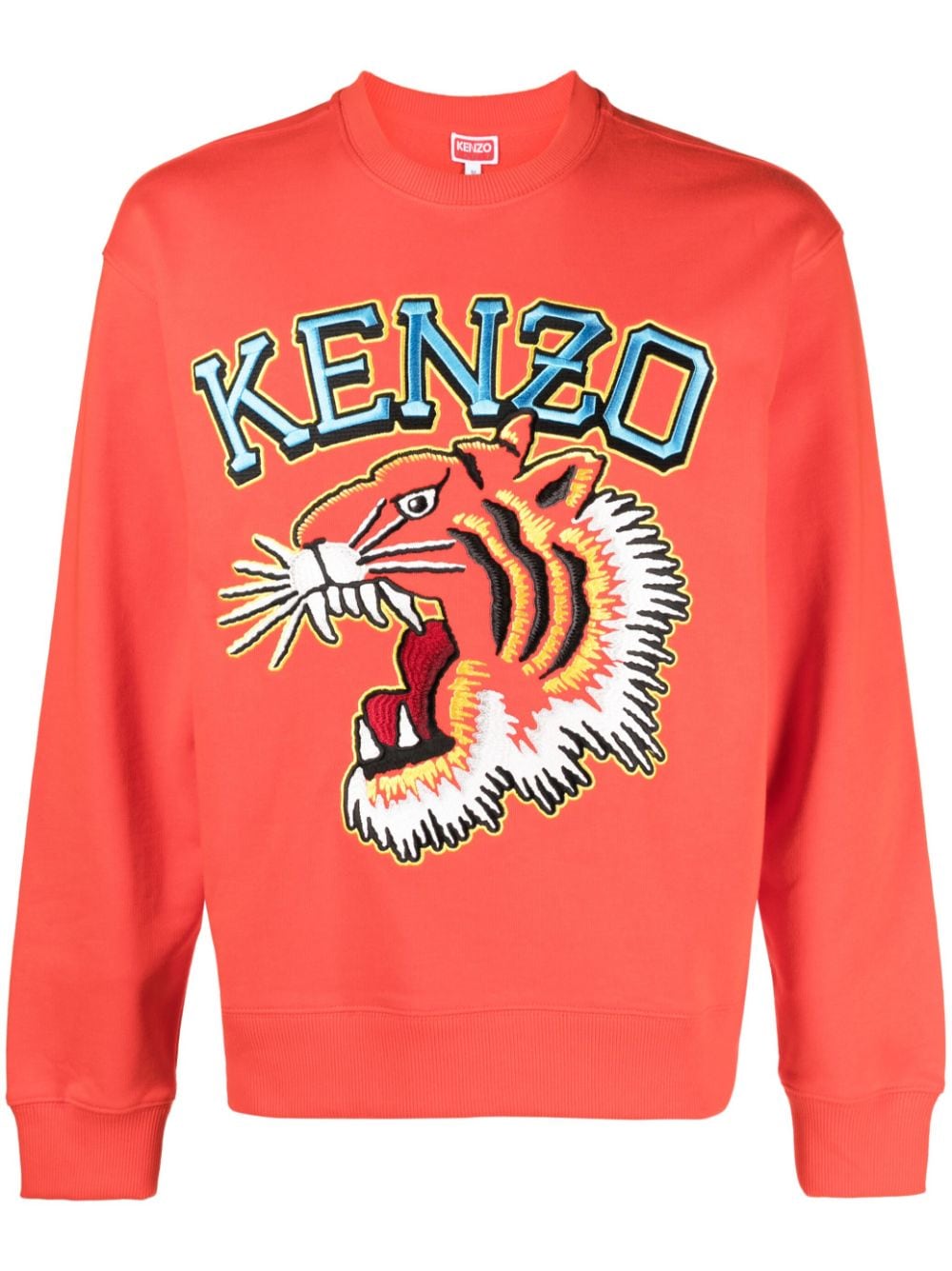 Kenzo Varsity Jungle embroidered cotton sweatshirt von Kenzo