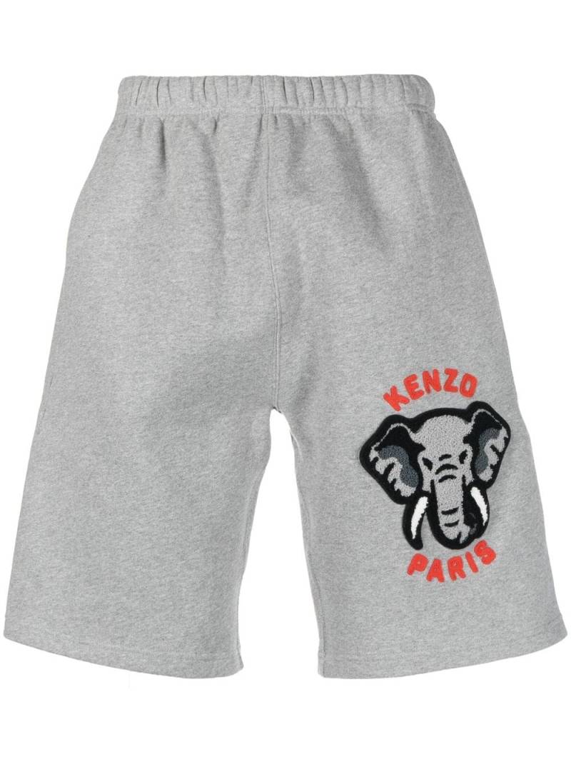 Kenzo Varsity logo shorts - Grey von Kenzo