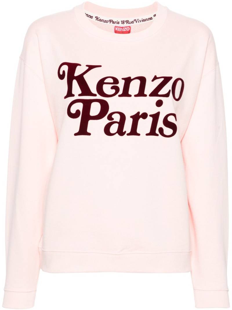 Kenzo Verdy flocked-logo sweatshirt - Pink von Kenzo