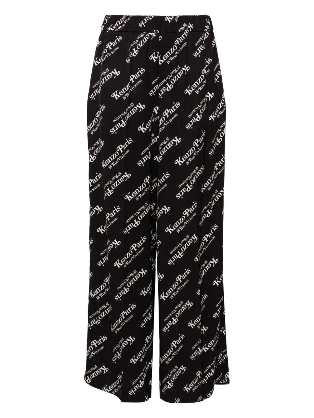 Kenzo Verdy logo-print pajama pants - Black von Kenzo