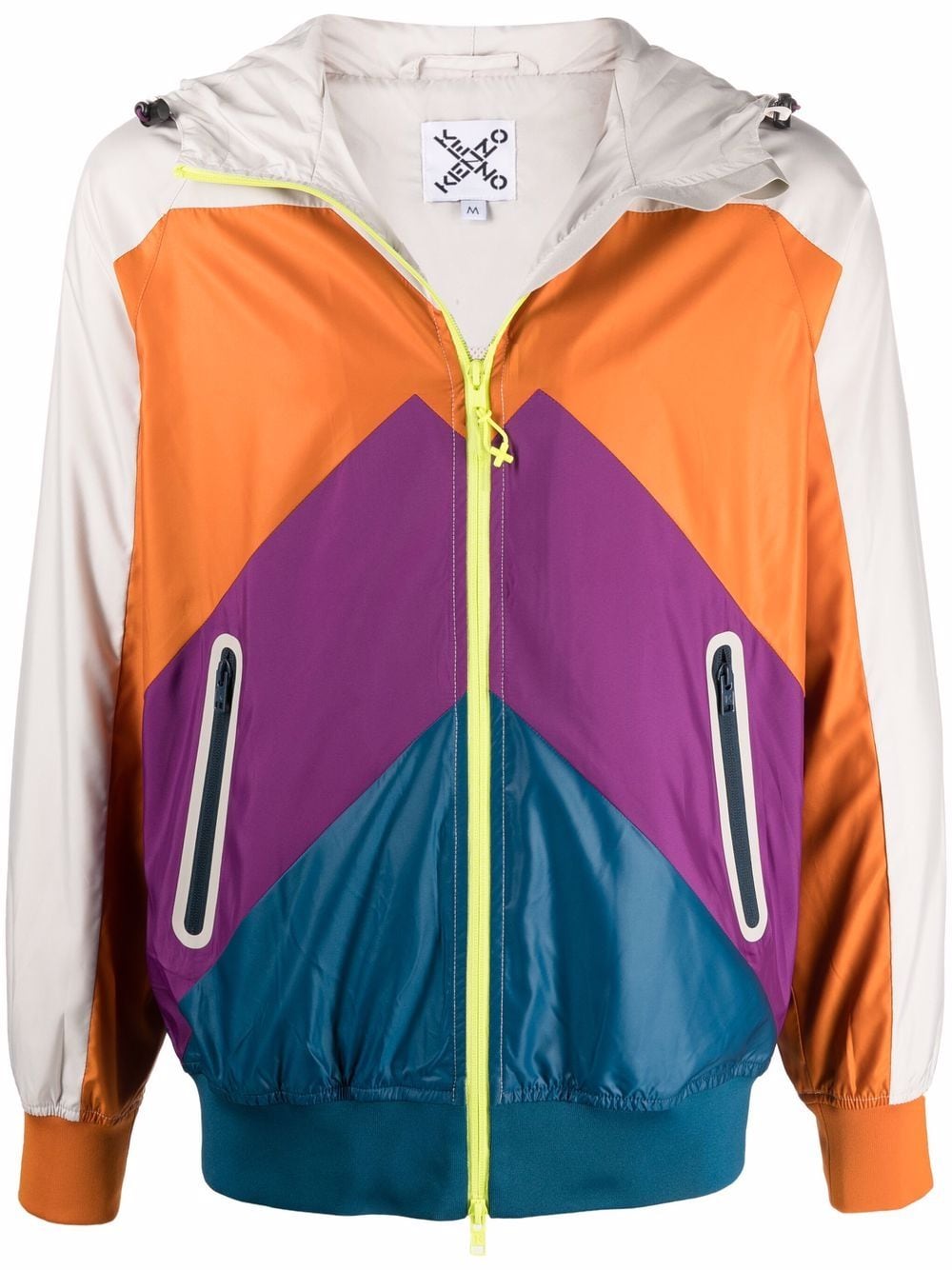 Kenzo colour-blocked sport jacket - Pink von Kenzo