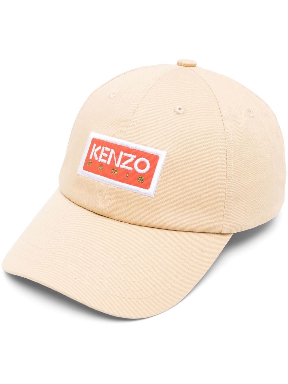 Kenzo embroidered-logo baseball cap - Neutrals von Kenzo
