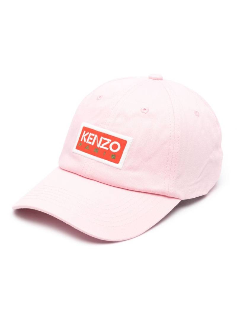 Kenzo embroidered-logo baseball cap - Pink von Kenzo