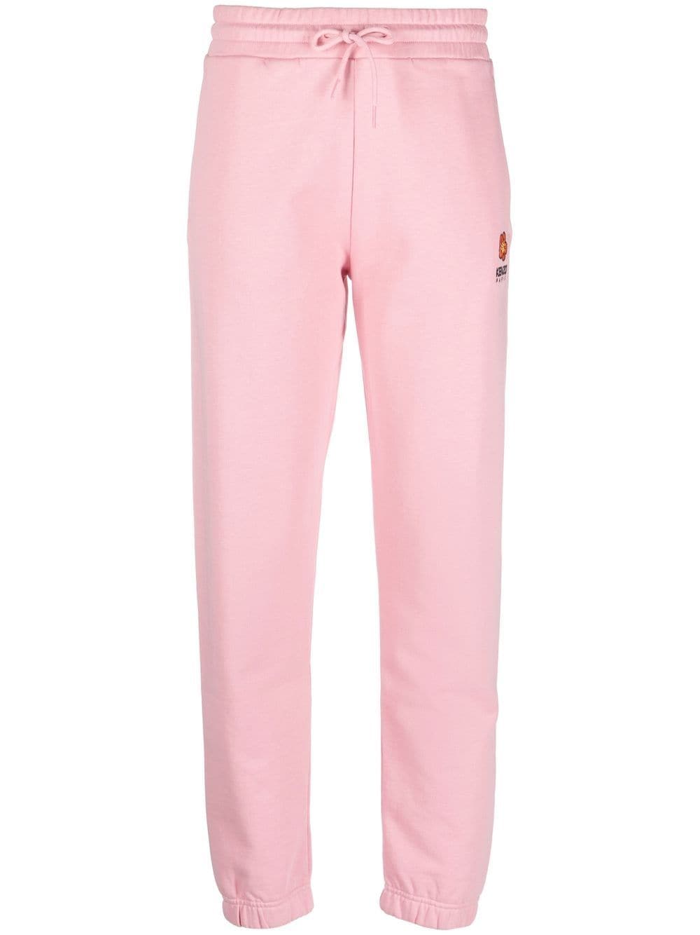 Kenzo embroidered-logo track trousers - Pink von Kenzo