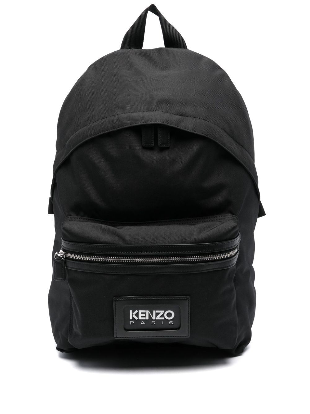 Kenzo logo-patch canvas backpack - Black von Kenzo