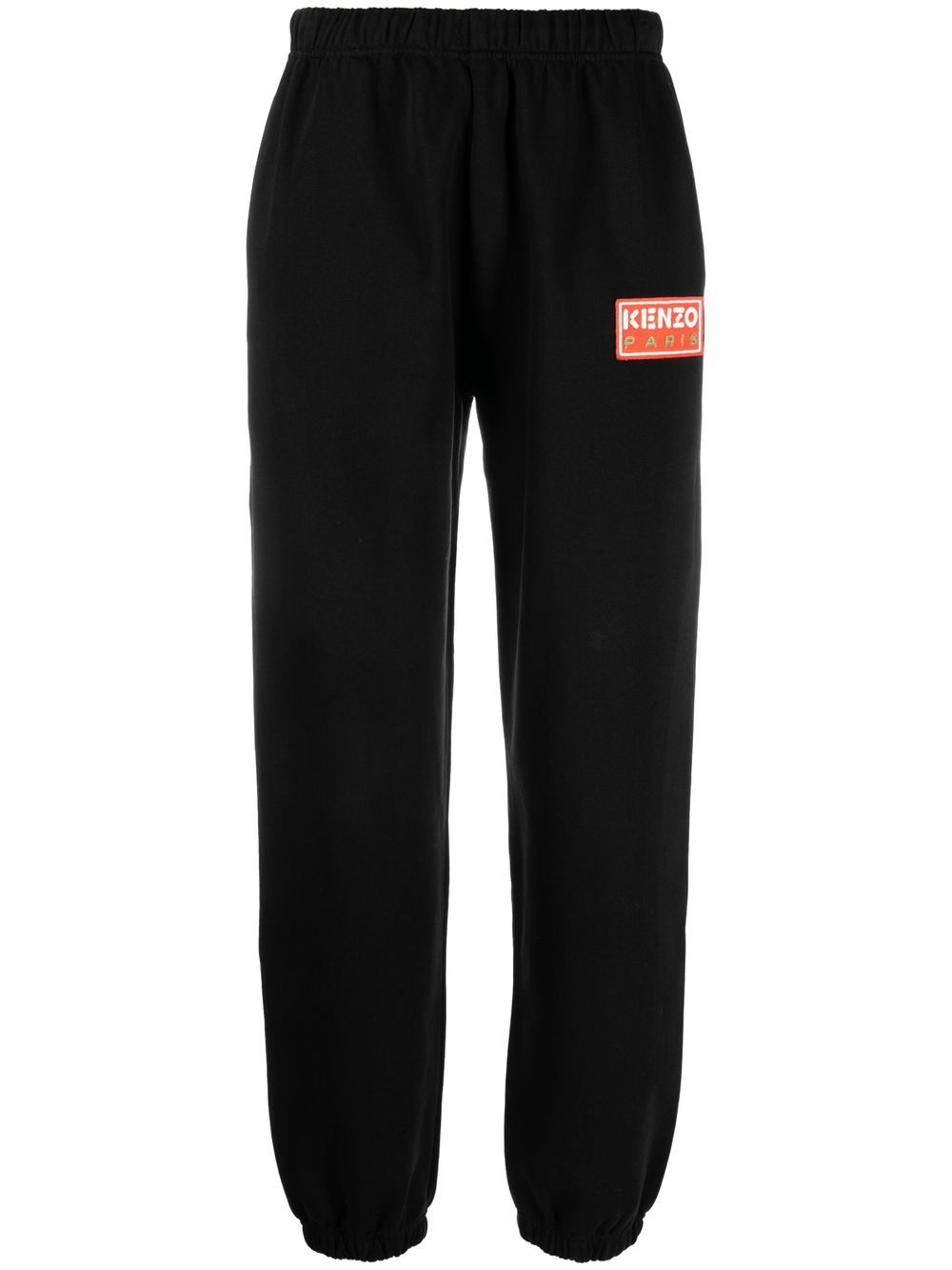 Kenzo logo-patch track pants - Black von Kenzo