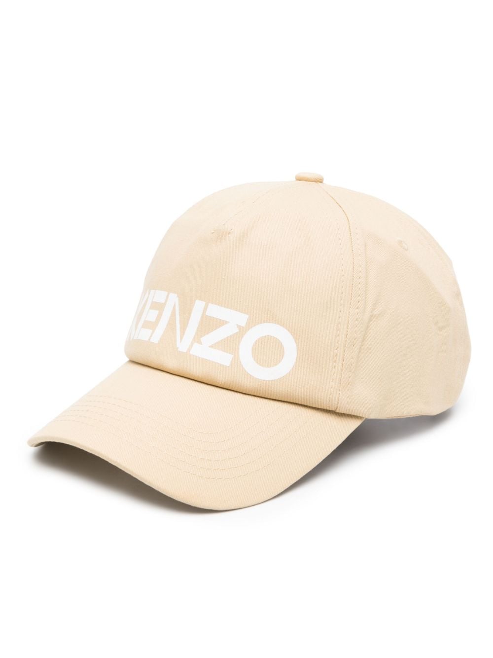 Kenzo logo-print cotton baseball cap - Neutrals von Kenzo