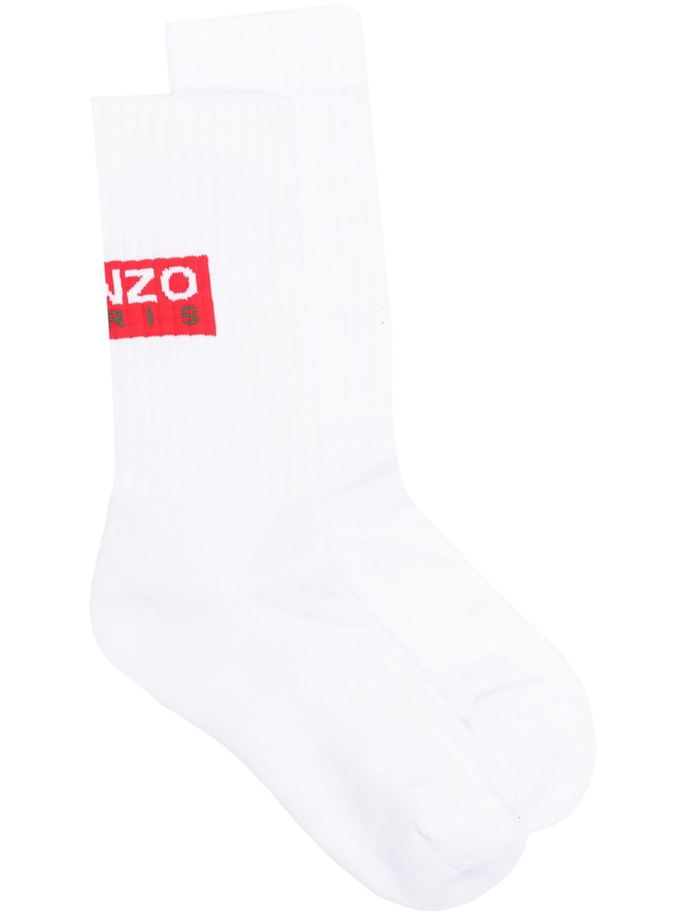 Kenzo logo-print socks - White von Kenzo