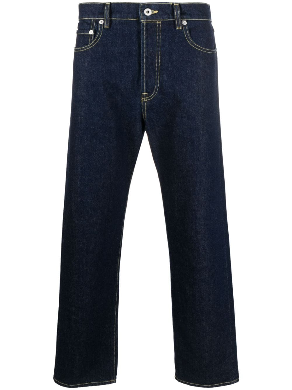 Kenzo mid-rise straight-leg jeans - Blue von Kenzo