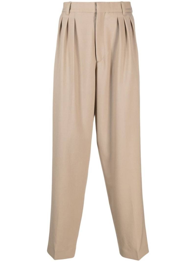 Kenzo pleated tailored trousers - Neutrals von Kenzo