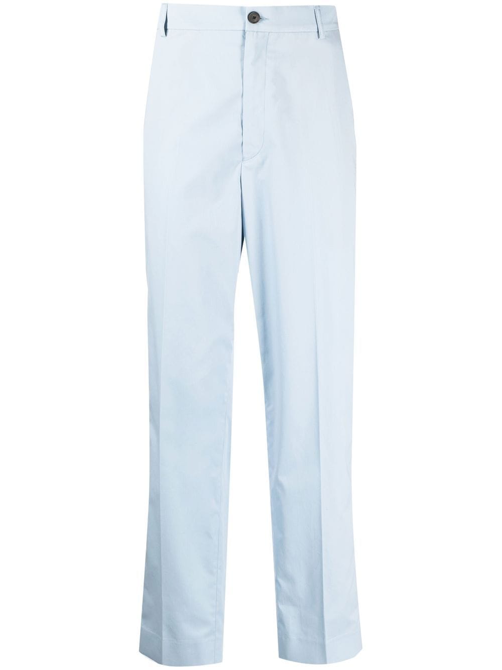Kenzo straight-leg cotton trousers - Blue von Kenzo