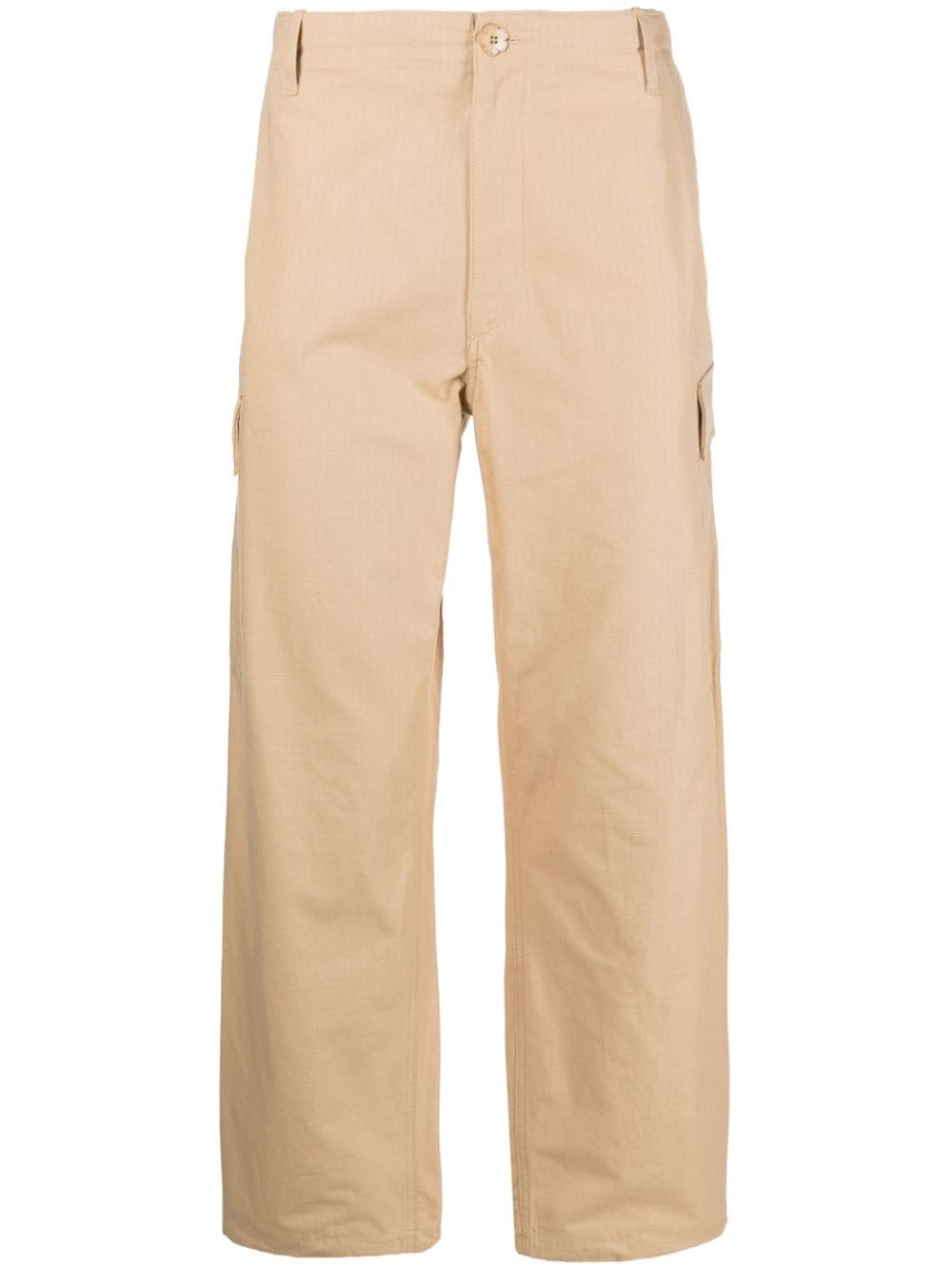Kenzo wide-leg cargo trousers - Neutrals von Kenzo