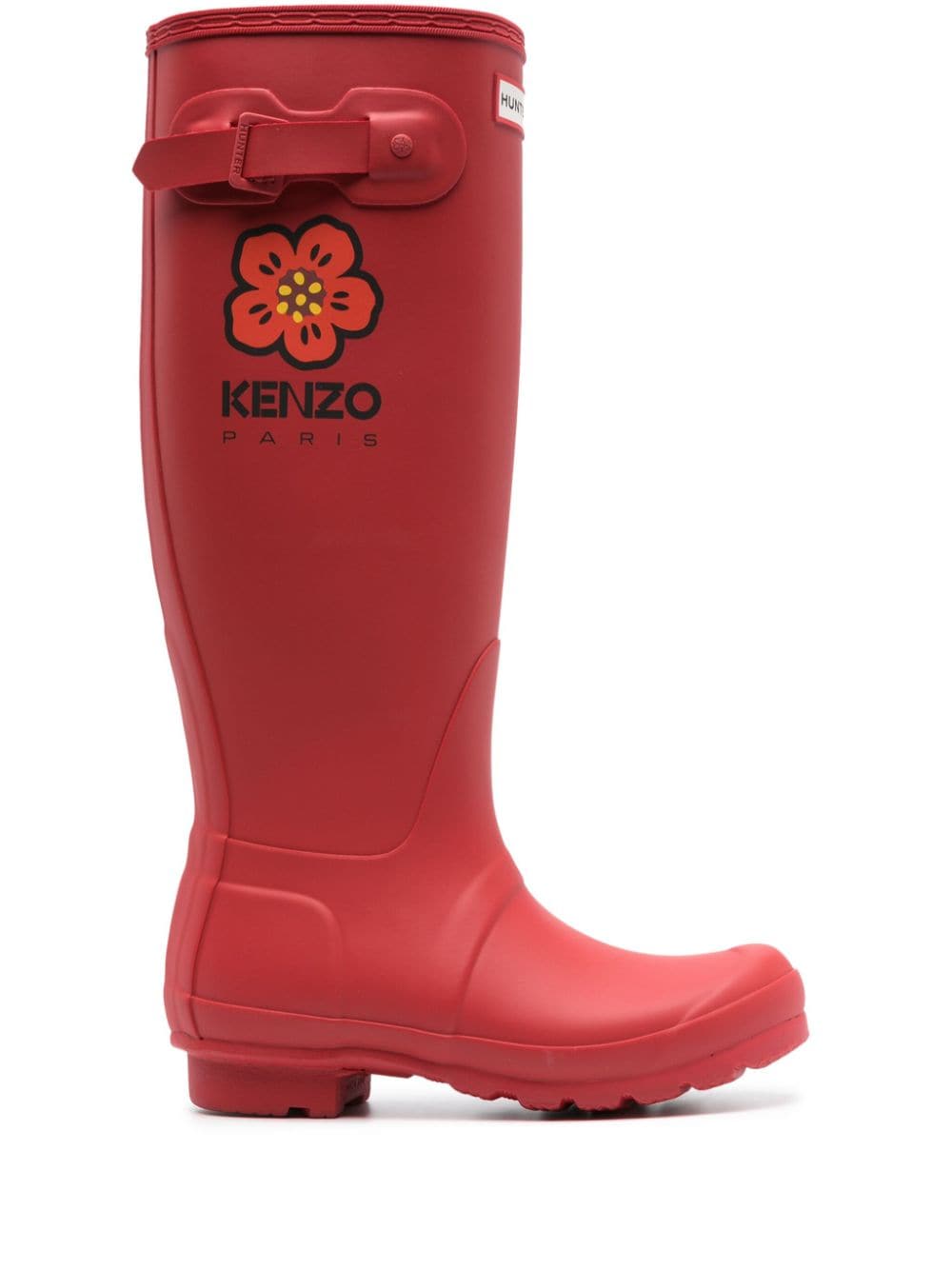 Kenzo x Hunter Wellington boots - Red von Kenzo