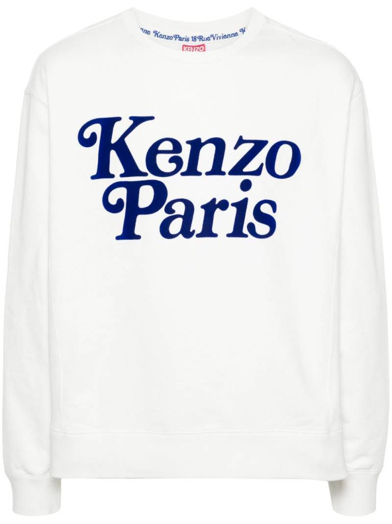 Kenzo x Verdy flocked-logo sweatshirt - White von Kenzo