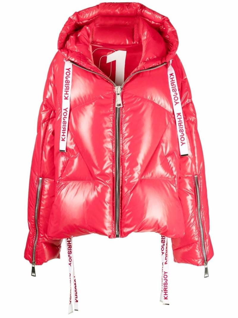 Khrisjoy Iconic padded jacket - Red von Khrisjoy