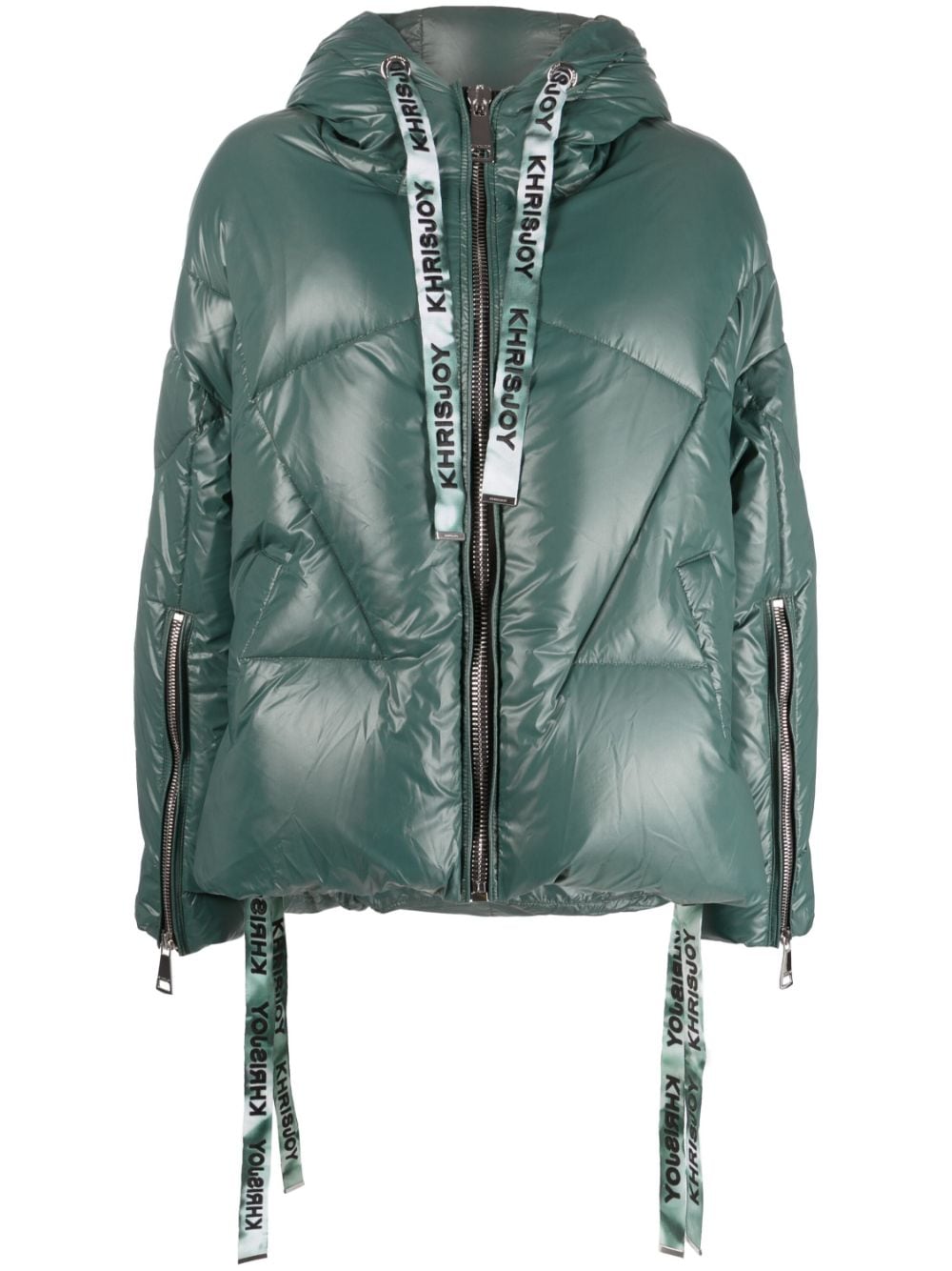 Khrisjoy Khris Iconic puffer jacket - Green von Khrisjoy