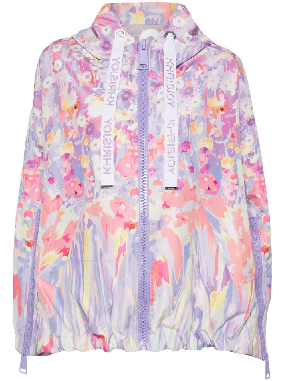 Khrisjoy Khris floral-print jacket - Purple von Khrisjoy