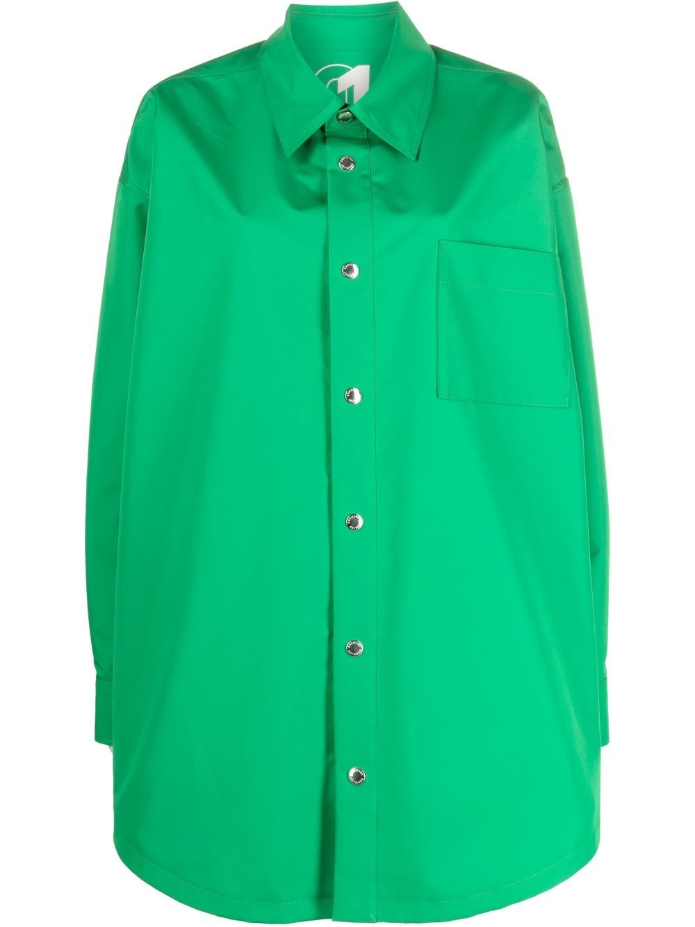 Khrisjoy oversize boyfriend shirt - Green von Khrisjoy