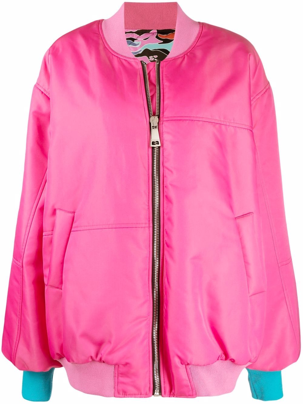 Khrisjoy oversized padded jacket - Pink von Khrisjoy