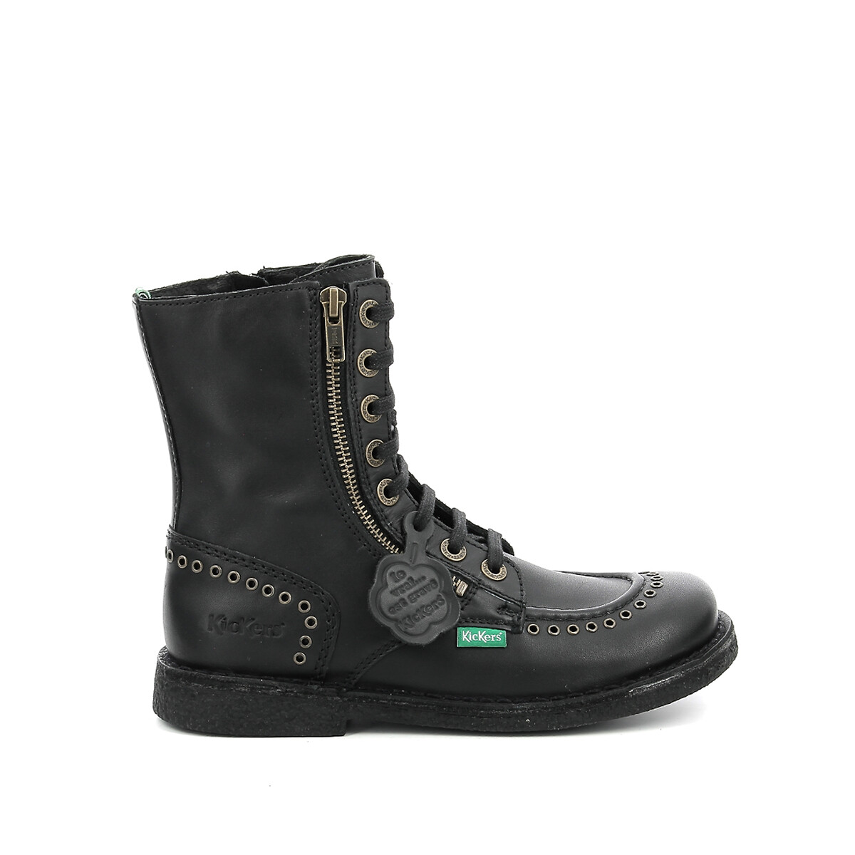 Boots Meetickzip, Leder von Kickers