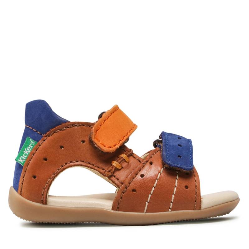 Sandalen Kickers Boping-2 785406-10 Camel Orange Bleu von Kickers