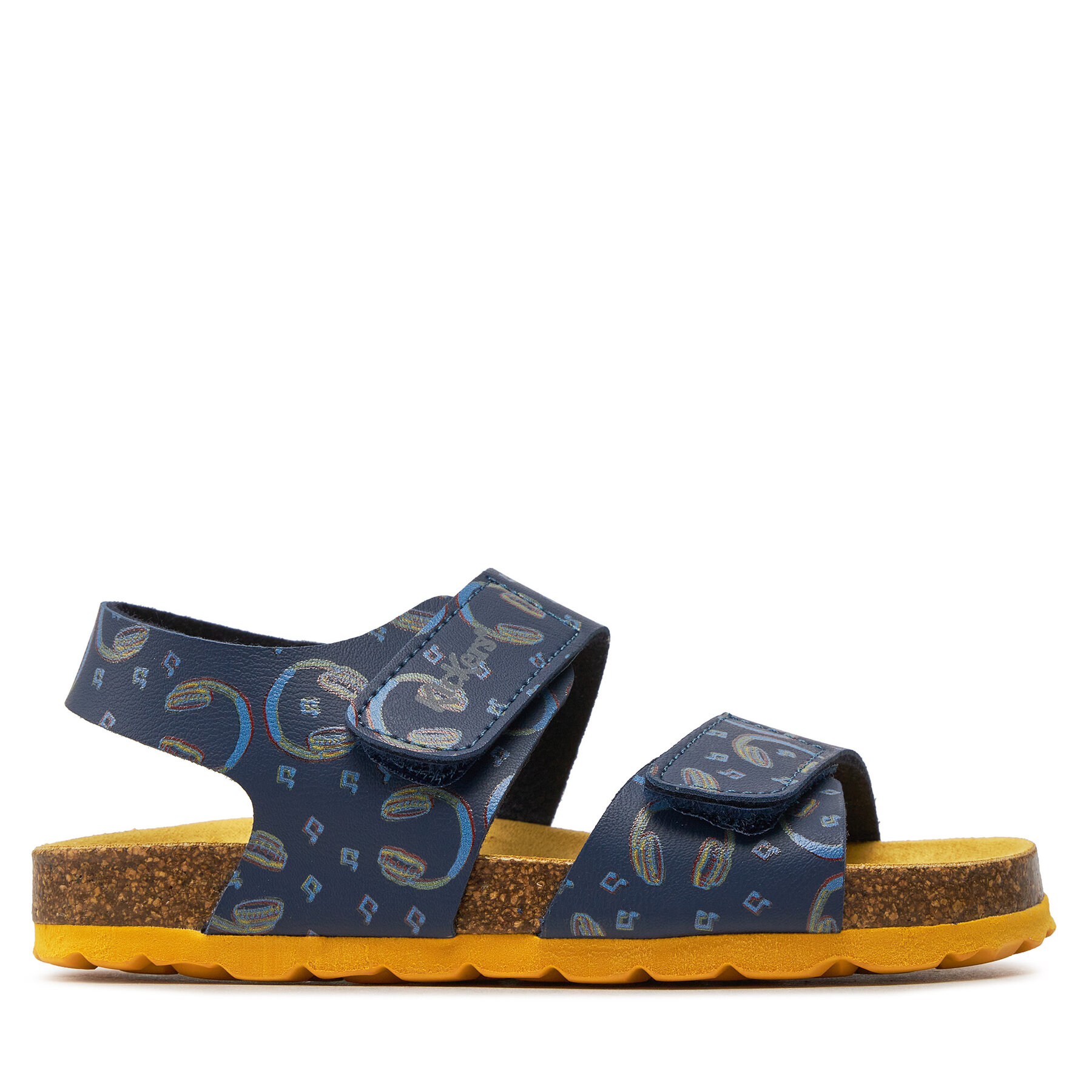 Sandalen Kickers Summerkro 895457-30-103 Marine Musique von Kickers