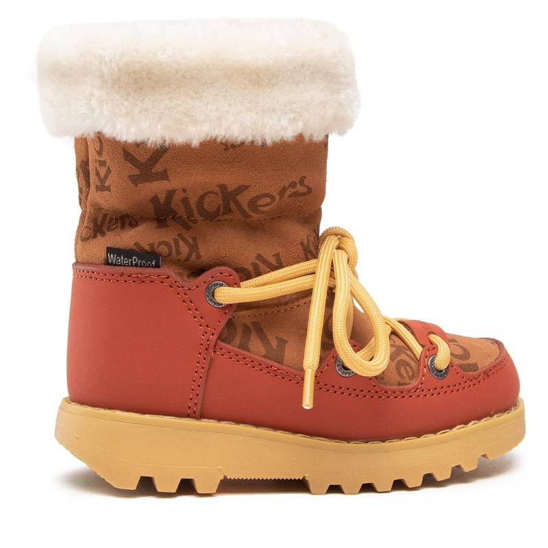 Schneeschuhe Kickers Kickneosnow Kid 911531-30 M Camel Rouille 114 von Kickers