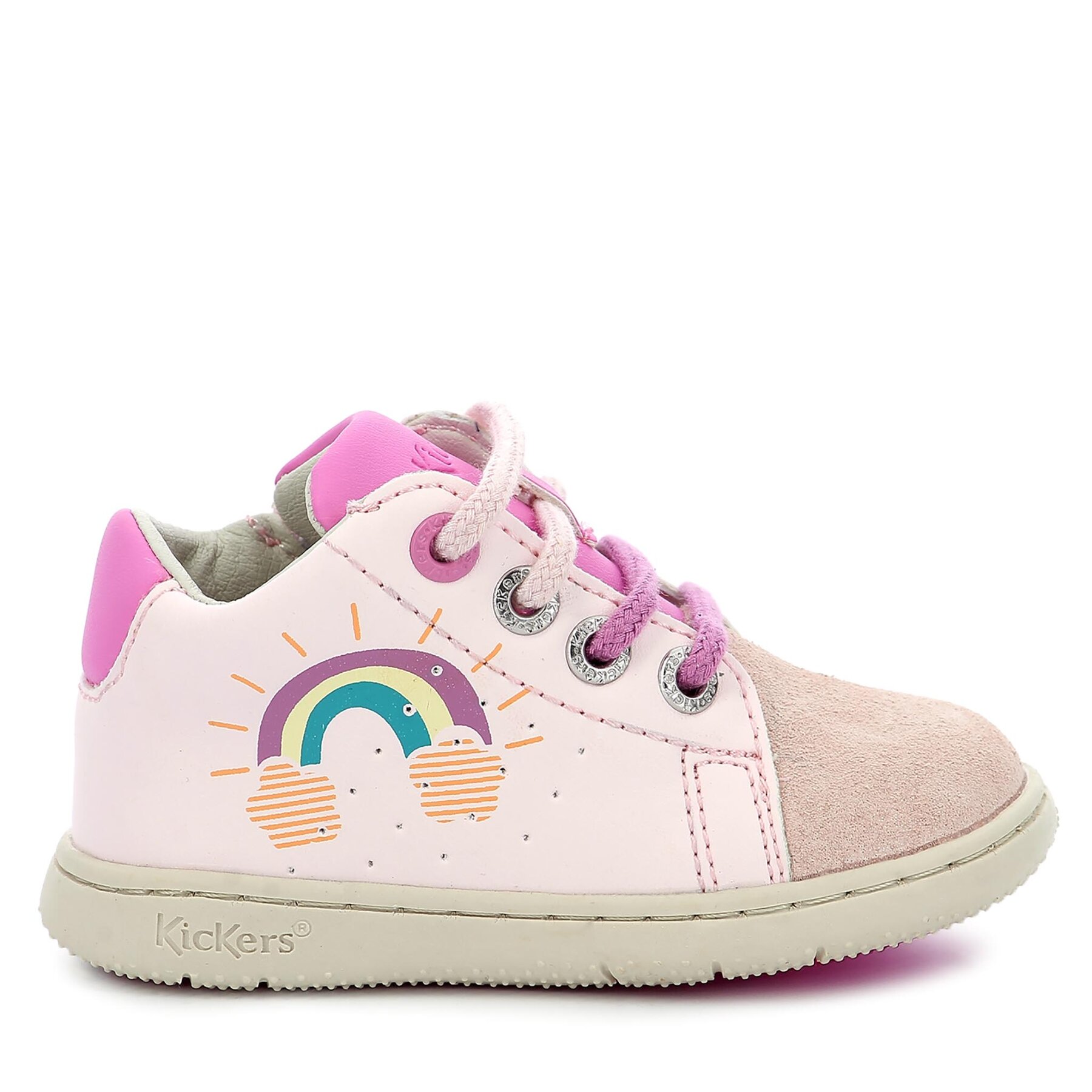 Sneakers Kickers Kickblace 960510-10-133 Rose Rainbow von Kickers