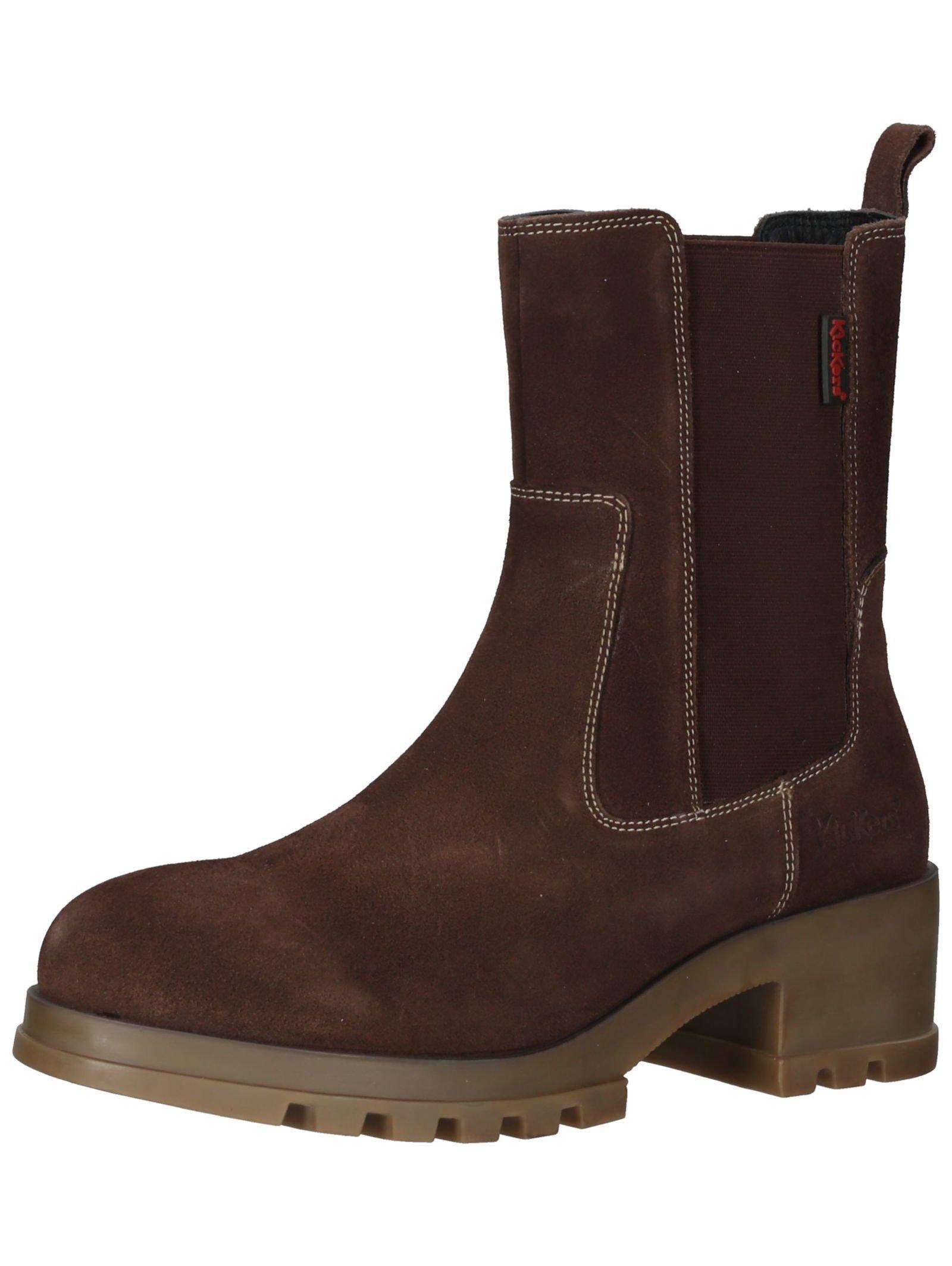 Stiefelette Damen Braun Bedruckt 37 von Kickers