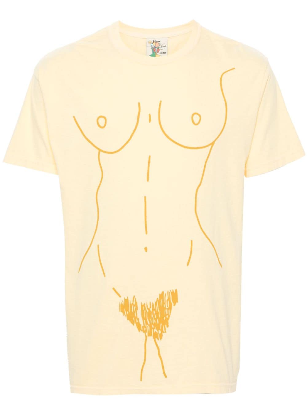 KidSuper graphic-print cotton T-shirt - Yellow von KidSuper