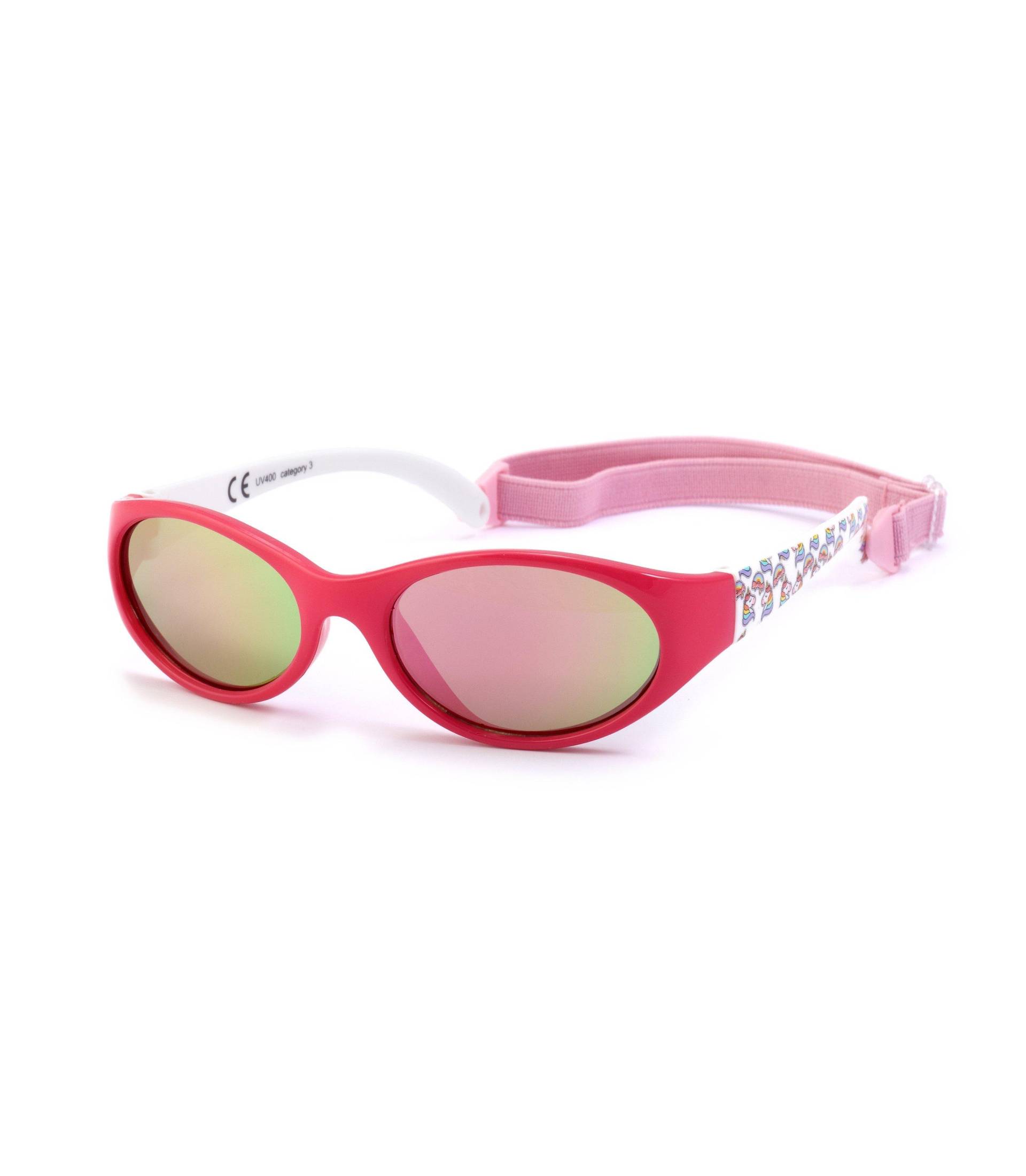 Kids Comfort Kindersonnenbrille (ab 2 Jahren) Mädchen Multicolor 35mm von Kiddus