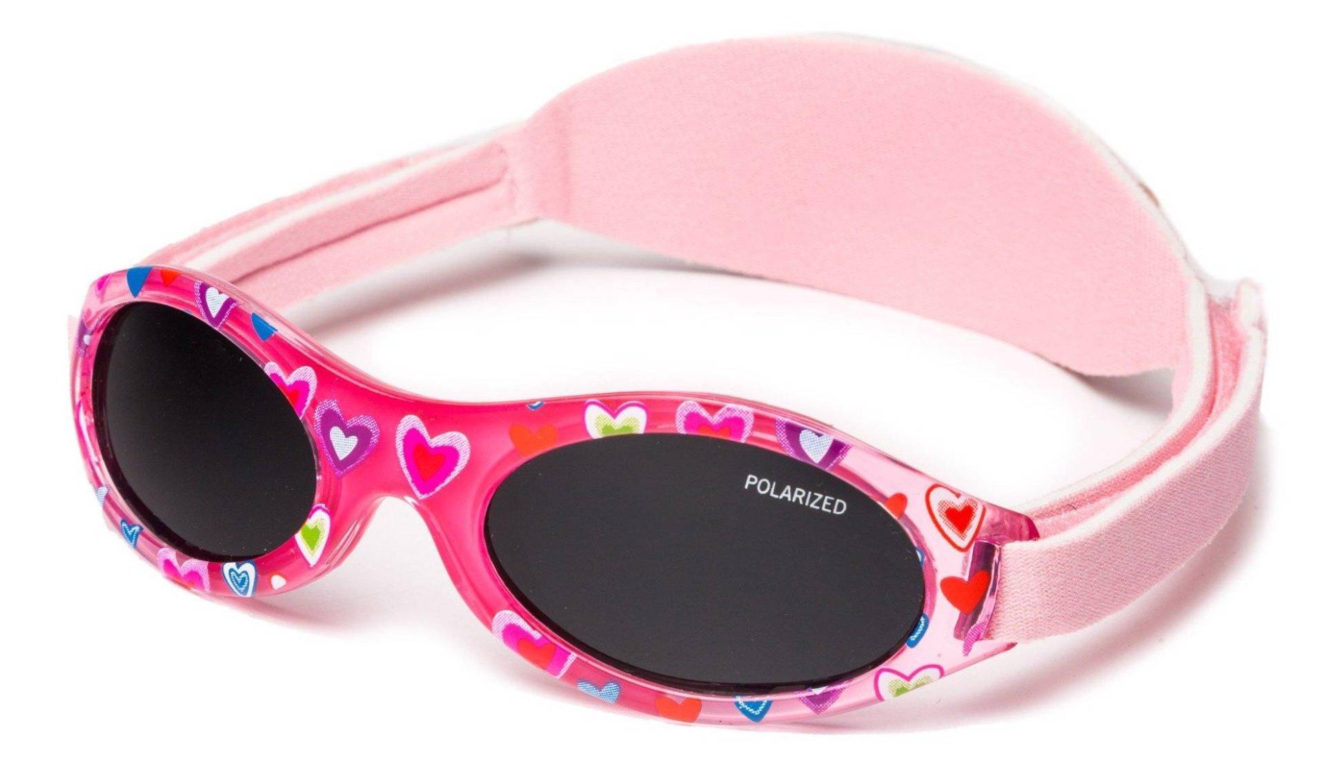 Baby Premium Kindersonnenbrille Polarisiert (ab 0 Monaten) Unisex Rosa 27mm von Kiddus