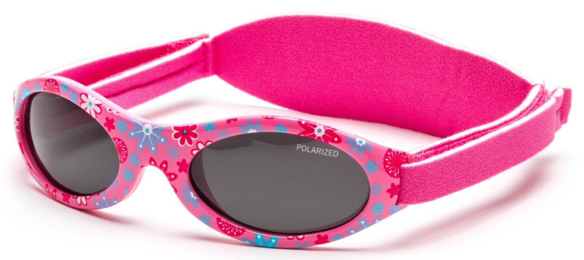 Baby Premium Kindersonnenbrille Polarisiert (ab 0 Monaten) Unisex Pink 27mm von Kiddus