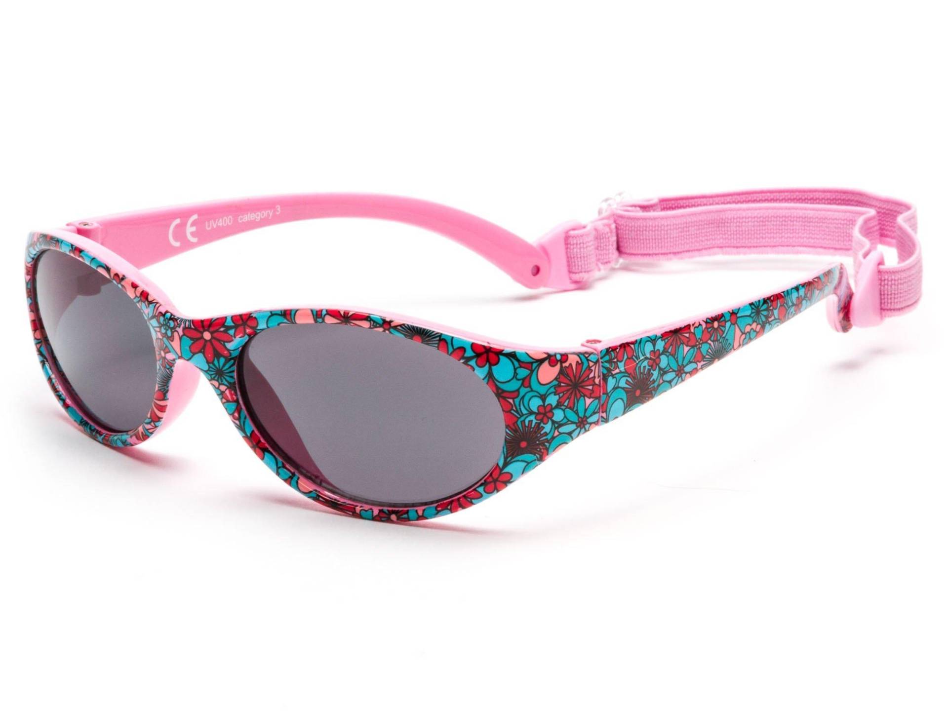 Kids Comfort Kindersonnenbrille (ab 2 Jahren) Mädchen Multicolor 35mm von Kiddus