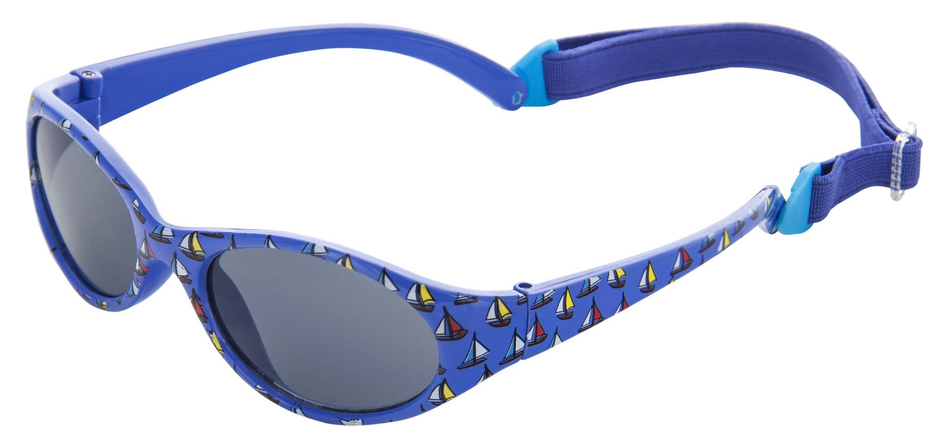 Kids Comfort Kindersonnenbrille (ab 2 Jahren) Mädchen Blau 35mm von Kiddus