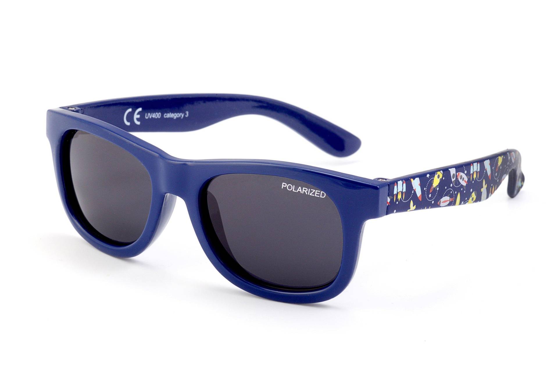 Little Kids Kindersonnenbrille Polarisiert (ab 8 Monaten) Mädchen Blau 37mm von Kiddus