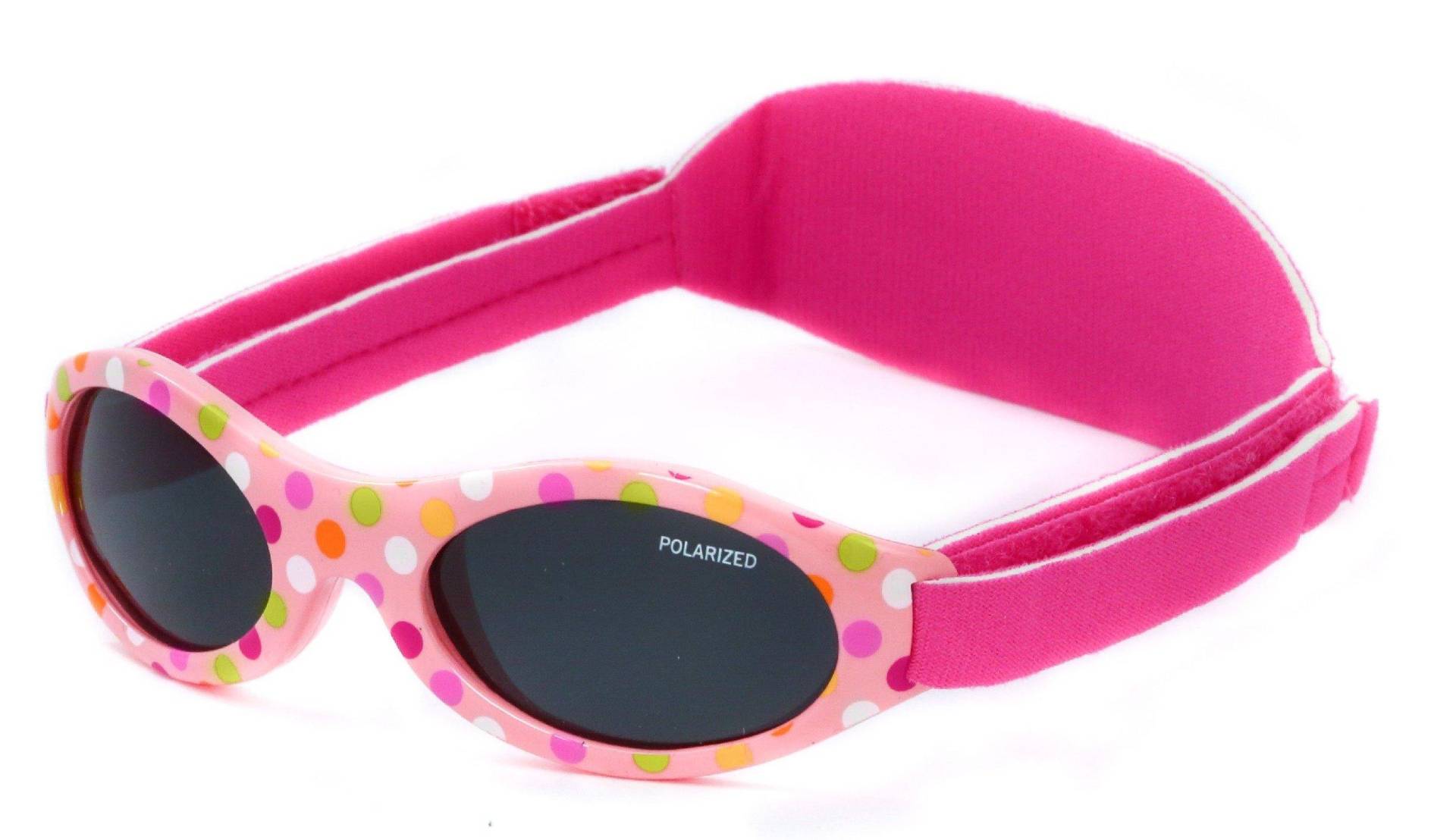 Baby Premium Kindersonnenbrille Polarisiert (ab 0 Monaten) Unisex Rosa 27mm von Kiddus